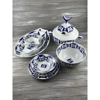 Сервиз столовый фарфоровый 6/29 Sargadelos Monferico 