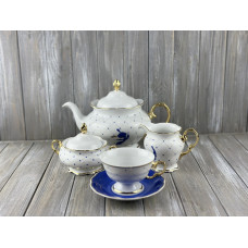 Сервиз чайный фарфоровый 6/15 Cmielow Alaska G909