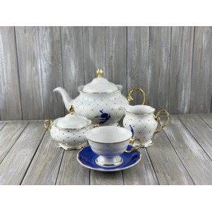 Сервіз чайний порцеляновий 6/15 Cmielow Alaska G909