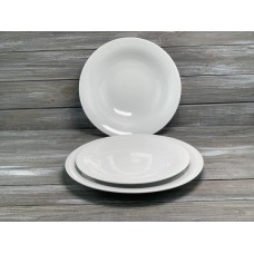 Набор тарелок на 6 персон 18 шт Boss biały LB16 (0000)