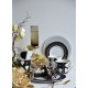 Набір чашок з блюдцями на 6 осіб 12 шт. Сmielow Jenny Art Deco GX48