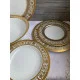 Порцеляновий столовий сервіз 20 предметів Cmielow Roxana Gold