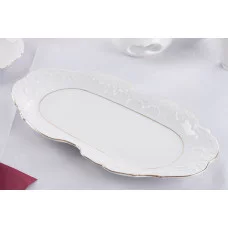 Блюдо овальное 36 см серия Cmielow Rococo 3604